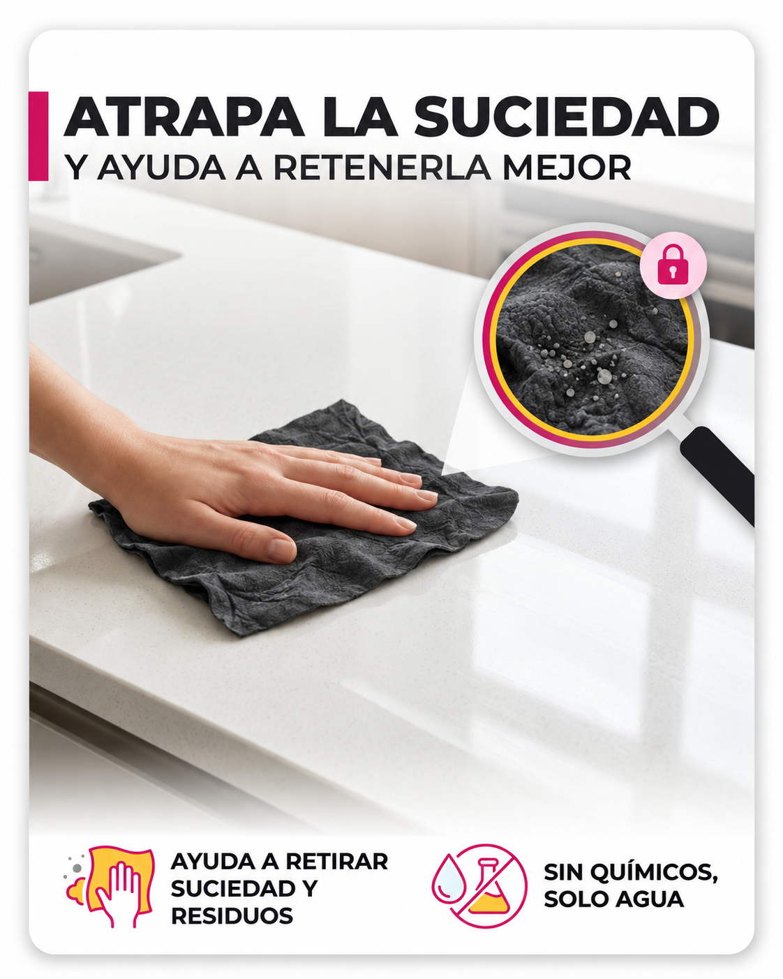 BELLOPA™ Paños Reutilizables de Alto Rendimiento