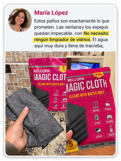 BELLOPA™ Paños Reutilizables de Alto Rendimiento
