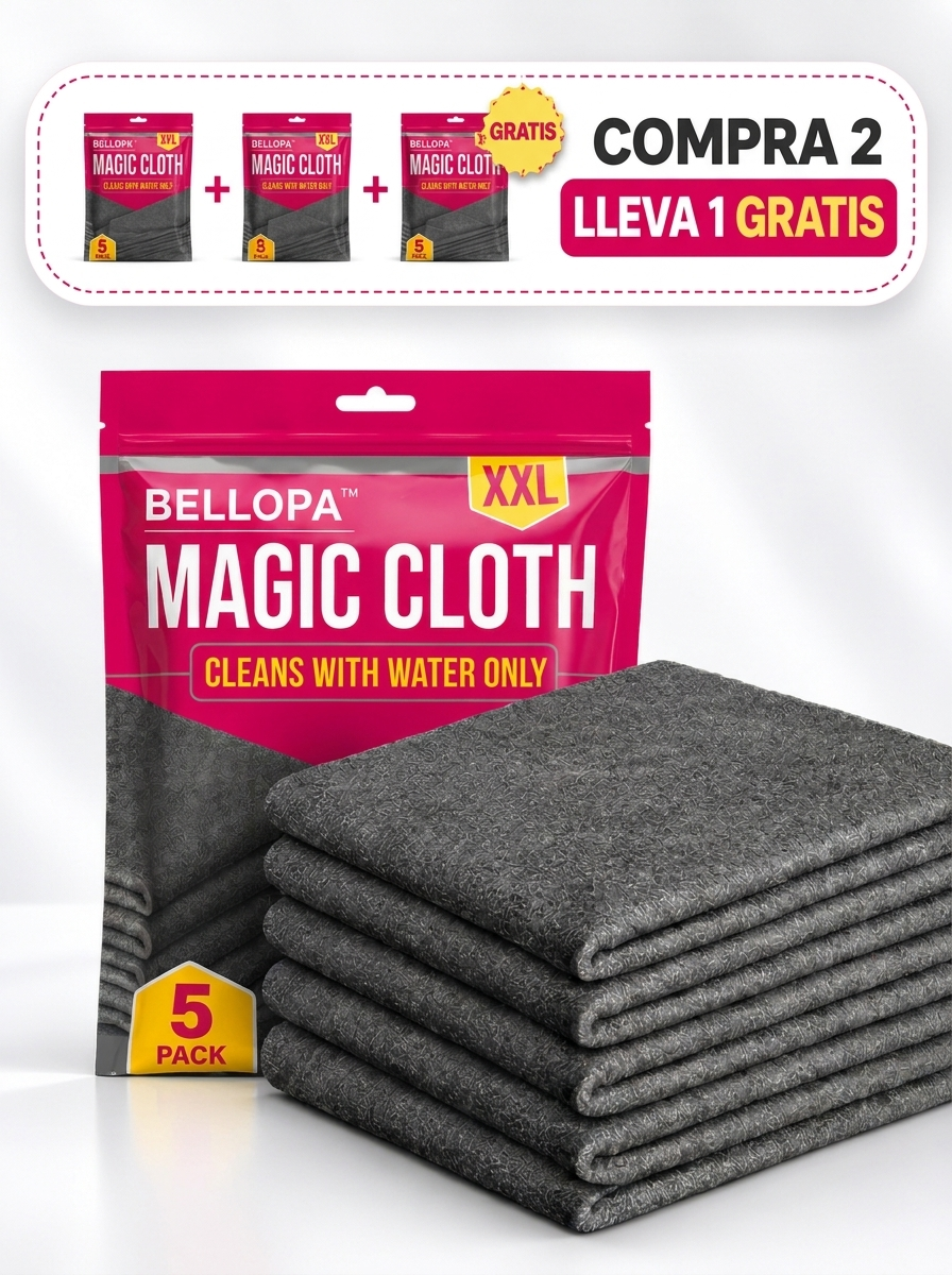 BELLOPA™ Paños Reutilizables de Alto Rendimiento
